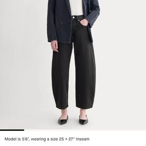 Everlane organic THE WAY-HIGH® CURVE JEAN washed black /faded black